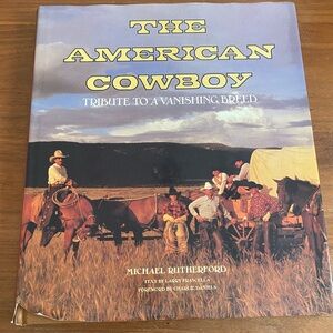SIGNED American Cowboy Book